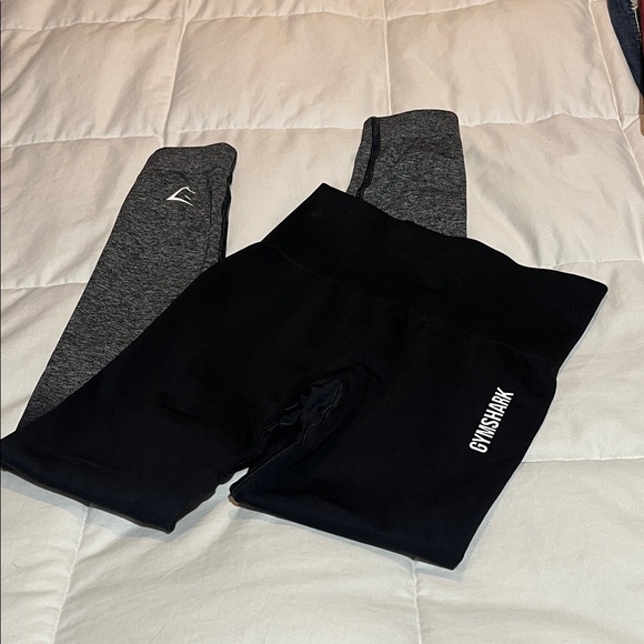 Gymshark Pants - Gymshark Ombré Black to Grey Leggings